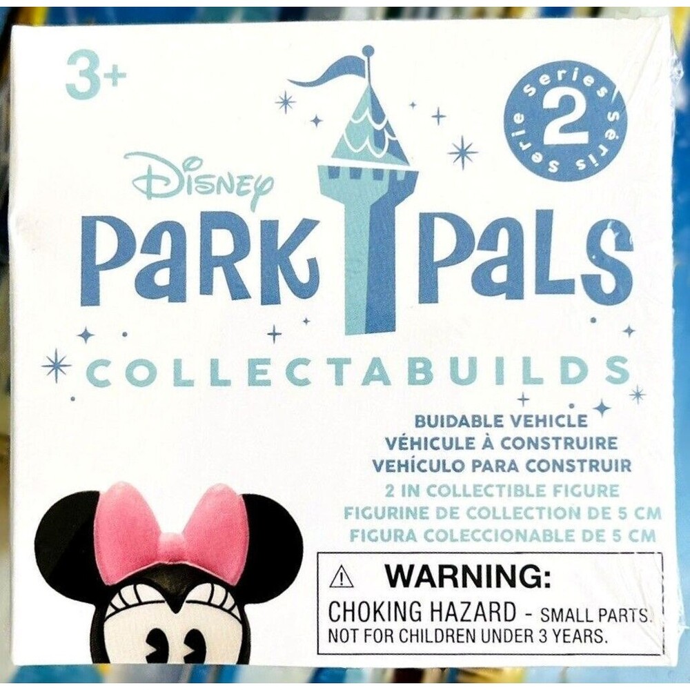 Disney Parks Park Pals #2 Collectabuilds Mystery Box Figure & Ride Vehicle
